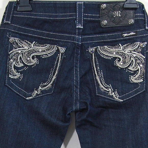 MissMe premium denim  size 26 new condition - Picture 2 of 6